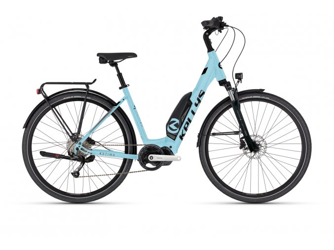 KELLYS Estima 10 SH Sky Blue S 504Wh 2022