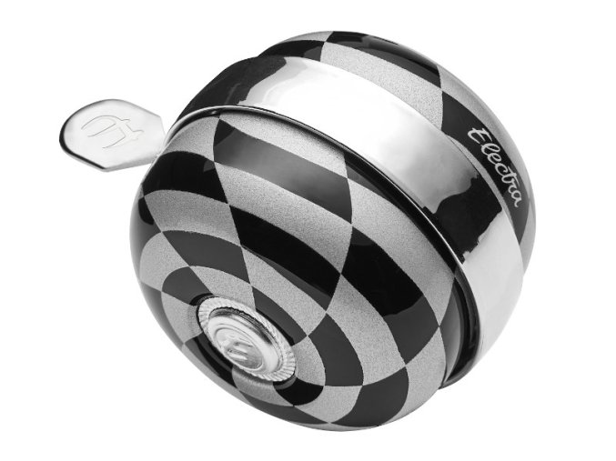 Zvonek ELECTRA Spinner Checkerboard