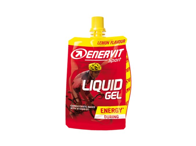 ENERVIT LIQUID GEL, sáček 60ml citron