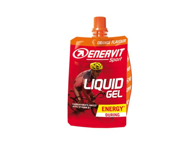 ENERVIT LIQUID GEL, sáček 60ml pomeranč