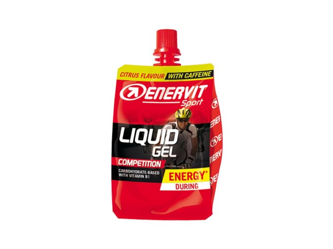 ENERVIT LIQUID GEL COMP., sáček 60ml citrus+kofein