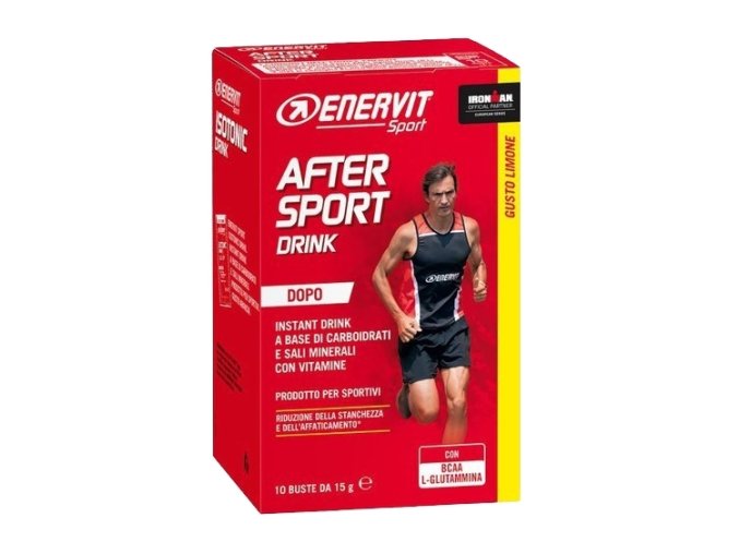 ENERVIT AFTER SPORT inst. nápoj box 10x15g citron