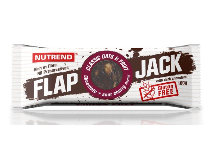 tyčinka FLAPJACK 100g čokoláda+višeň s h.čokoládou