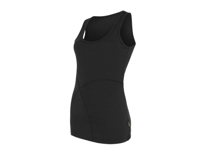 tílko dámské SENSOR MERINO ACTIVE černé