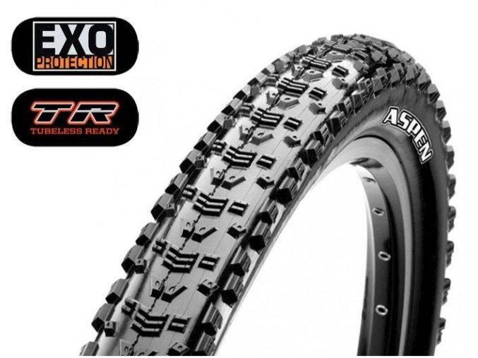 plášť MAXXIS Aspen 29"x2.25/57-622 EXO TR kevlar