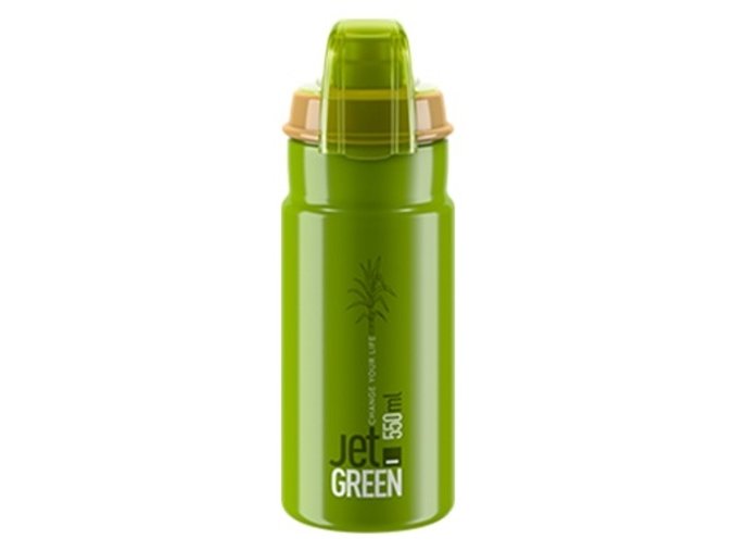 lahev ELITE Jet Green 21´ Plus bílé logo 550 ml