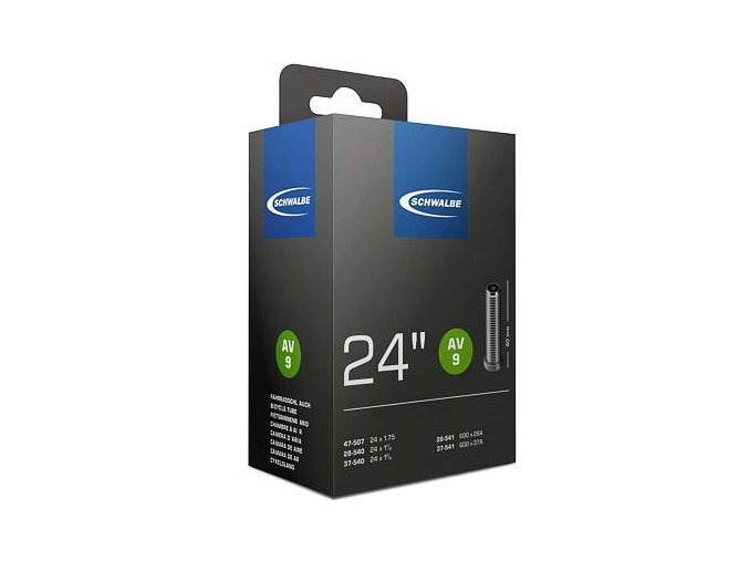 duše SCHWALBE AV9 24"x1.75-1 3/8 (28/47-541) AV/40mm