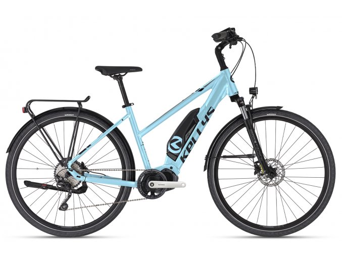 KELLYS E-Cristy 10 SH Sky Blue 28" 630Wh