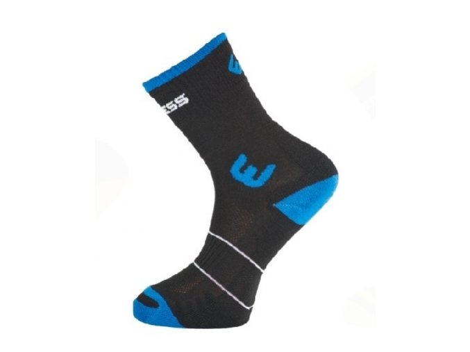 ponožky Progress WALKING černo/modré (Velikost 6-8)