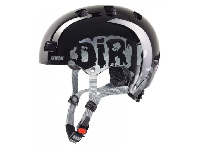přilba dětská UVEX Kid 3 dirtbike black (Velikost 51-55)