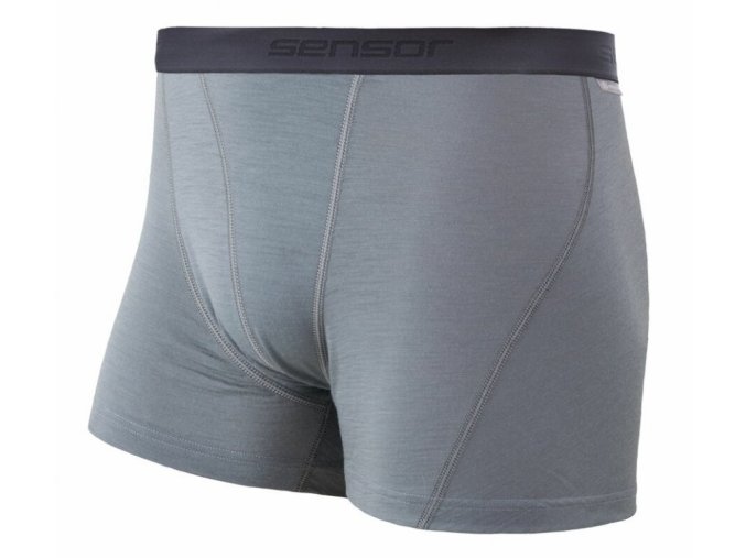 boxerky SENSOR MERINO ACTIVE šedé (Velikost L)