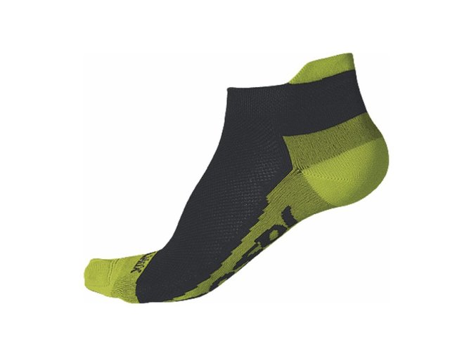 ponožky SENSOR RACE COOLMAX INVISIBLE černo/zelené