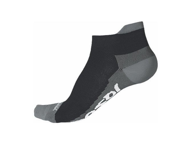 ponožky SENSOR RACE COOLMAX INVISIBLE černo/šedé