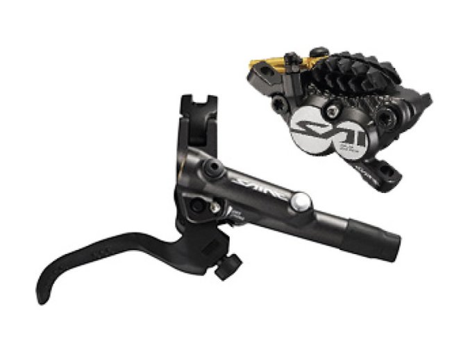 brzda Shimano Saint set BR-M820 přední komplet bez adaptéru černá original bale