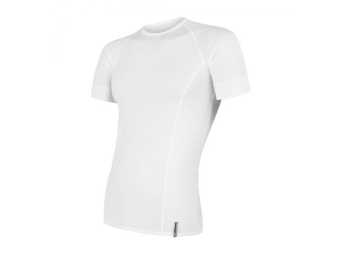 triko krátké pánské SENSOR COOLMAX TECH bílé (Velikost L)