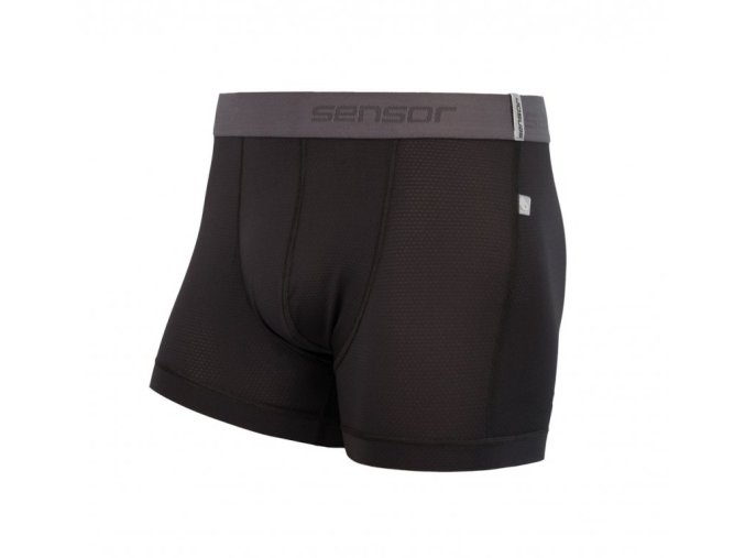 boxerky SENSOR COOLMAX TECH černé (Velikost L)