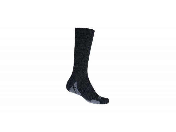 ponožky SENSOR HIKING MERINO černo/šedé