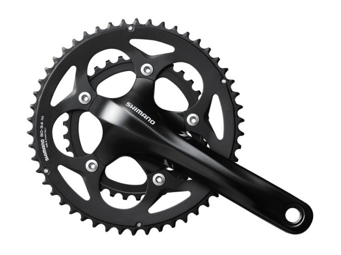 kliky Shimano Tiagra FC-RS400 2x10 50/34z 170mm černé original balení