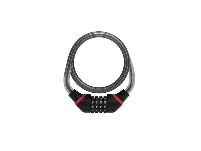 zámek Zefal C6 spirálový 1800/12mm kódový černý