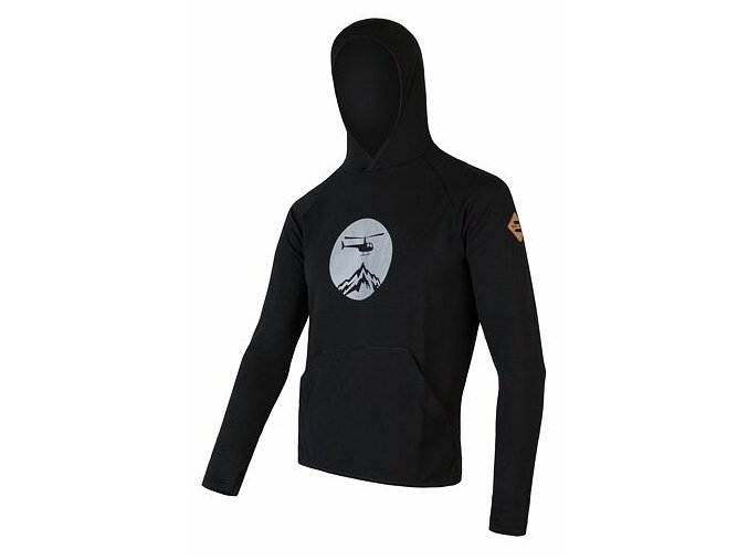 mikina pánská SENSOR MERINO UPPER HELI (Velikost L)