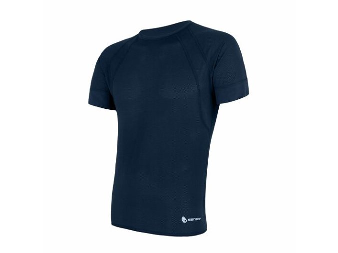 triko krátké pánské SENSOR COOLMAX AIR deep blue