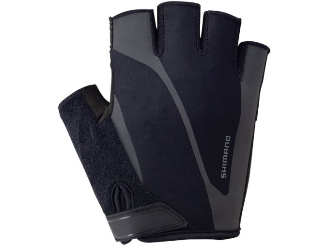rukavice cyklistické unisex Shimano CLASSIC černé (Velikost M)
