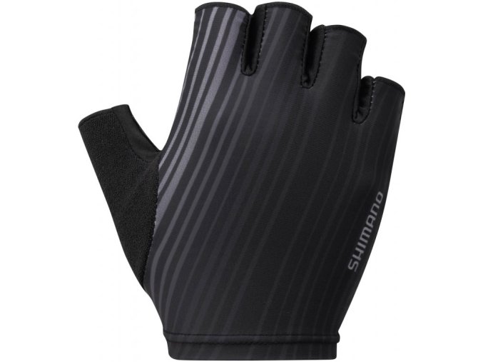 rukavice cyklistické pánské Shimano ESCAPE černé (Velikost L)