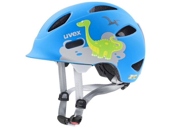 přilba dětská UVEX OYO Dino blue matná (Velikost 46-50)