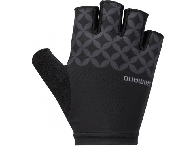 rukavice cyklistické dámské Shimano SUMIRE černá (Velikost L)