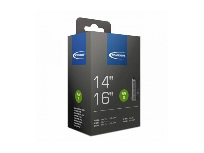 duše SCHWALBE AV2 14"x1.75- 1 3/8 (37/47-288/305) AV/40mm
