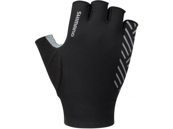 rukavice cyklistické unisex Shimano ADVANCED černé (Velikost L)