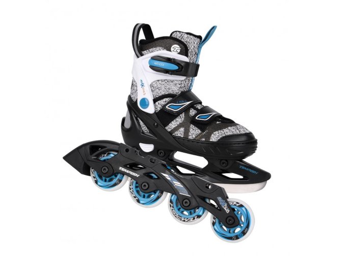 brusle kolečkové / zimní dětské Tempish ENBO DUO černo modré (Velikost 29-32)