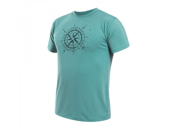 triko krátké pánské SENSOR COOLMAX TECH COMPASS mintové (Velikost L)