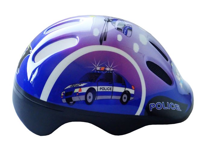přilba dětská Brother police modrá (Velikost 44-48)