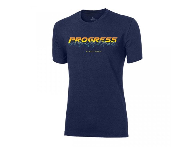 triko krátké pánské Progress BARBAR SUNSET tmavě modré (Velikost L)