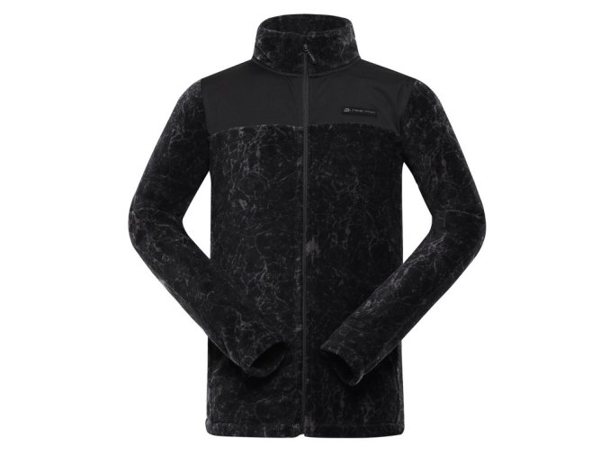 mikina pánská ALPINE PRO EFLIN černá (Velikost L)