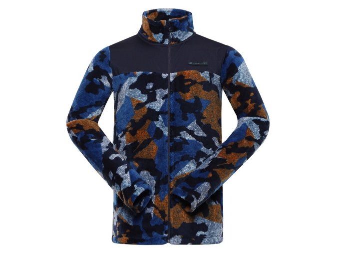 mikina pánská ALPINE PRO EFLIN modrá (Velikost L)