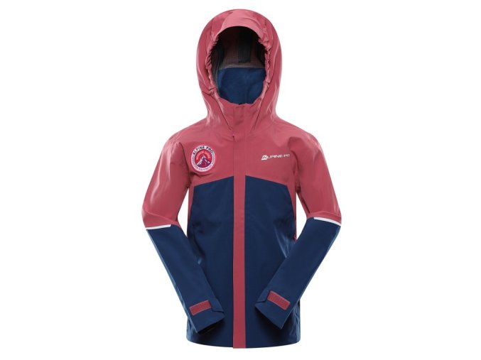 bunda dětská ALPINE PRO GORO červená (Velikost 104/110)