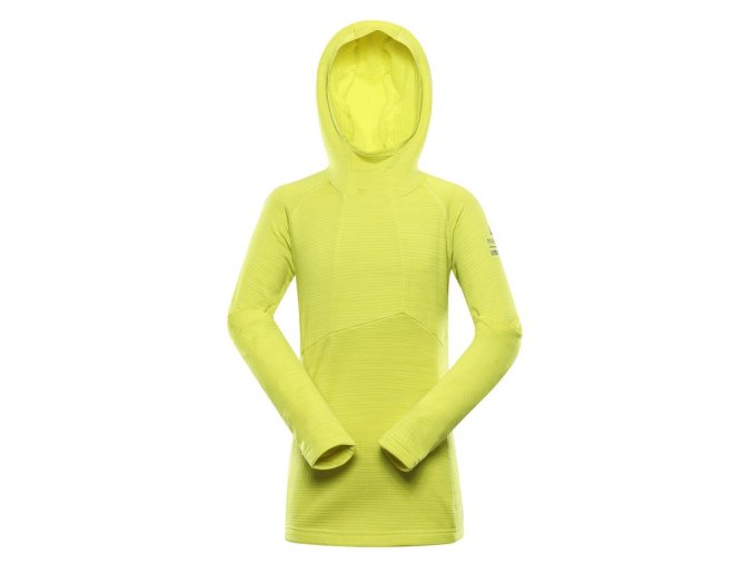mikina dětská ALPINE PRO GORFO rychleschnoucí zelená (Velikost 104/110)