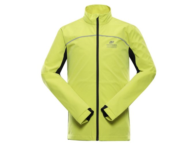 bunda pánská ALPINE PRO GEROC softshellová zelená