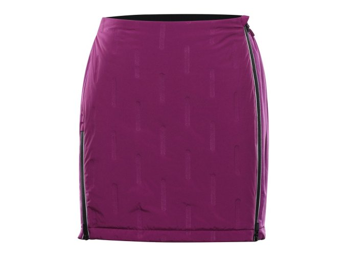 sukně dámská ALPINE PRO BEREWA zateplená růžová (Velikost L)