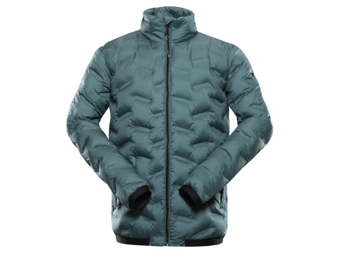 bunda pánská ALPINE PRO WOMBAT zelená (Velikost L)