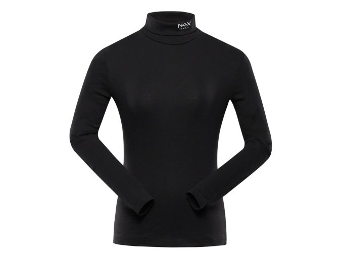 triko dámské dlouhé NAX BERWA černé (Velikost L)