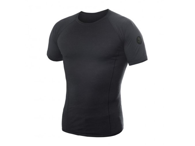 triko krátké pánské SENSOR MERINO AIR černé (Velikost L)