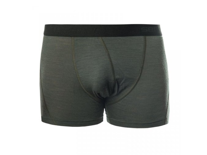 boxerky SENSOR MERINO AIR olivové NEW (Velikost L)