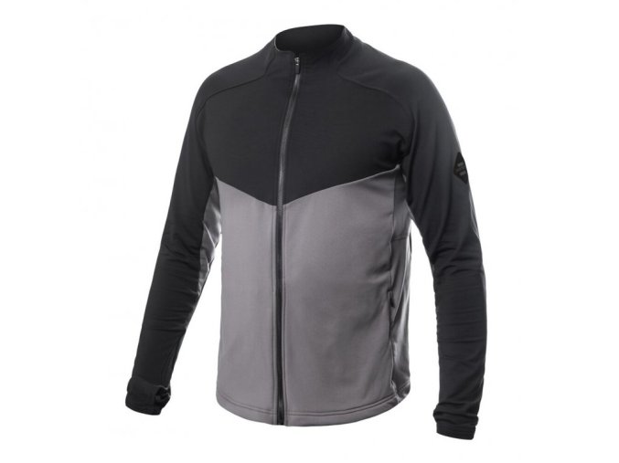 mikina pánská SENSOR COOLMAX THERMO celozip černá/šedá (Velikost L)