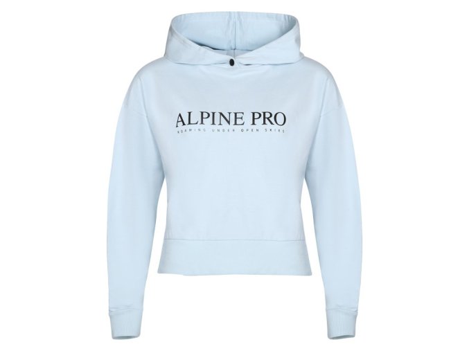 mikina dámská ALPINE PRO JEFEWA modrá