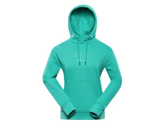 mikina dámská NAX WERENA zelená (Velikost M)