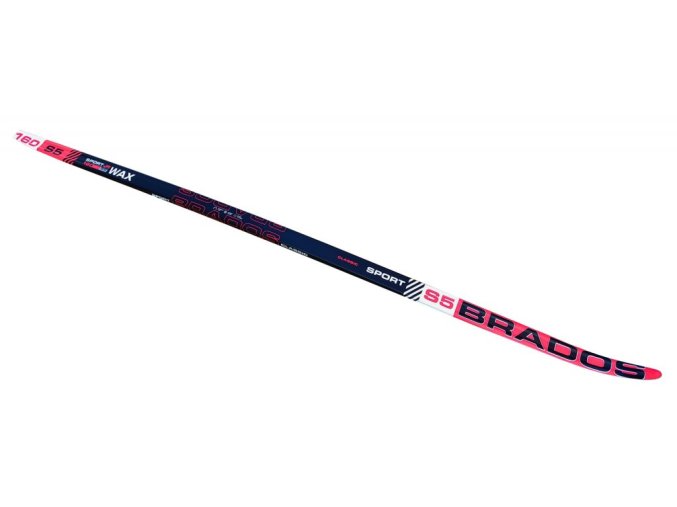 lyže běžky SKOL BRADOS S5 CLASSIC STEP červené 150-170cm (Velikost 170)