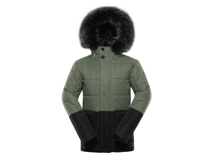 bunda dětská ALPINE PRO EGYPO s membránou PTX modrá (Velikost 104/110)